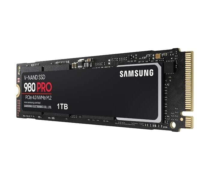 SAMSD-1000_23 Samsung 1TB 980 Pro SSD NVMe/PCIe 4.0 x4 M.2 disk