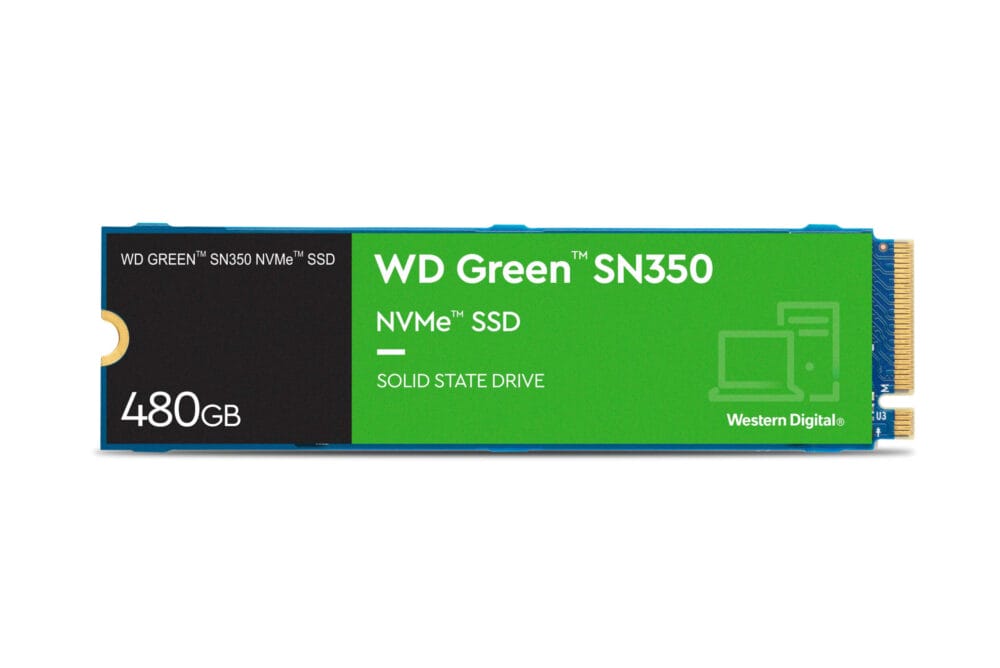 WDCSD-WDS480G2G0C WD 480GB SSD GREEN SN350 M.2 NVMe
