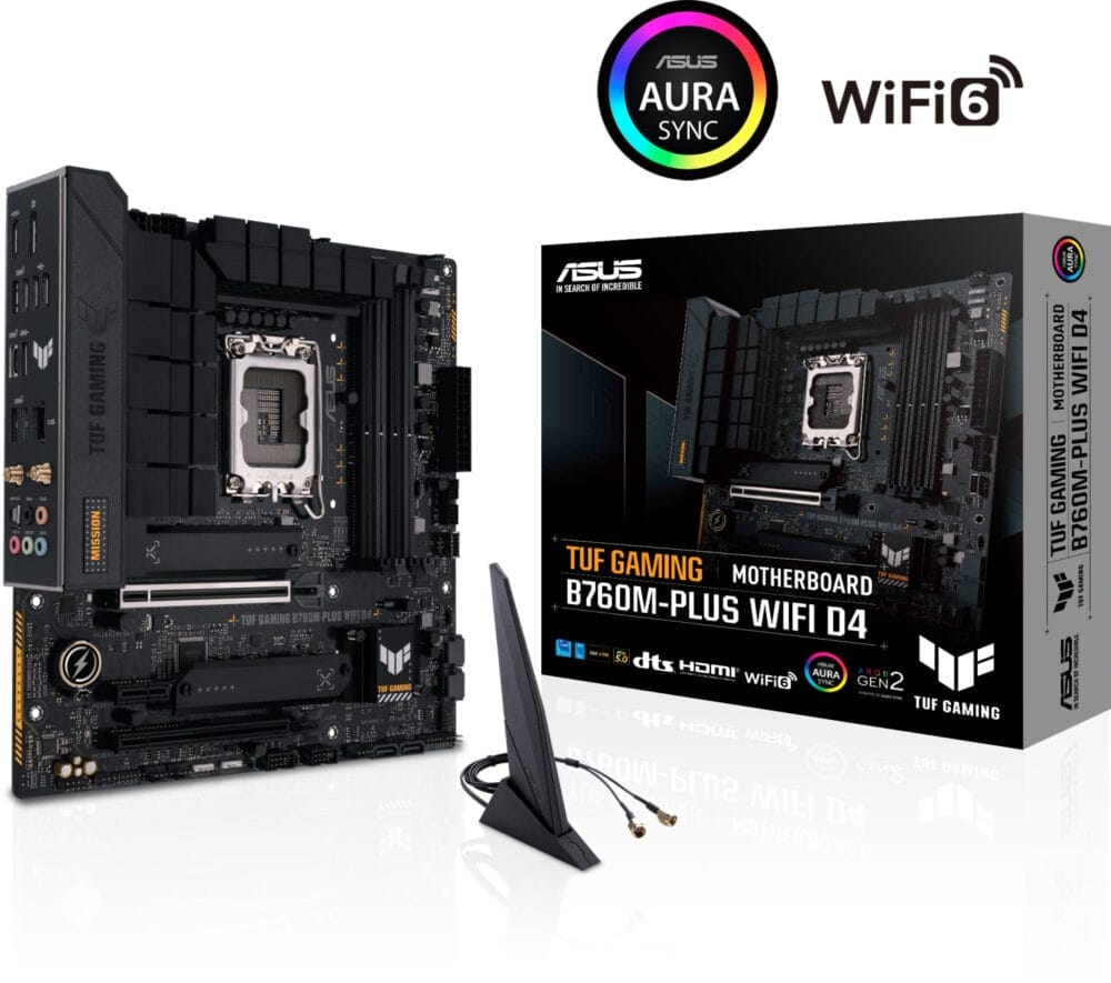 ASUMB-TUFB760MPWD4 ASUS TUF GAMING B760M-PLUS WIFI D4